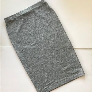 Forever 21 Grey Pencil Skirt